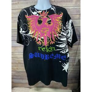 Vintage Y2K Give Me Face Rap Tee Graphic T-Shirt Hip-Hop AOP Men’s 2XL